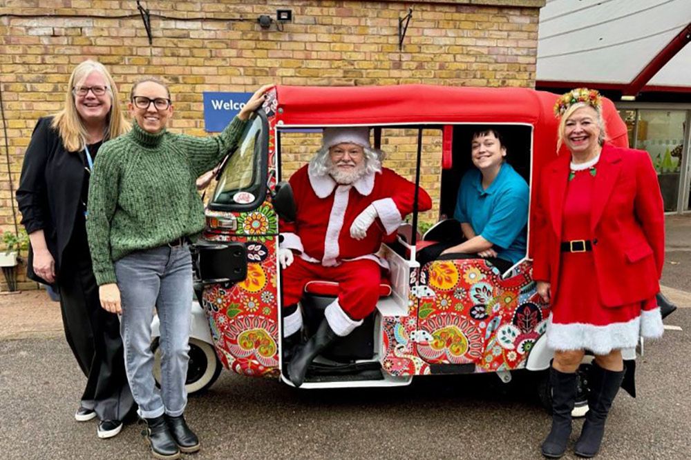 Santa, Smiles and Unity In Community Support At Little Havens